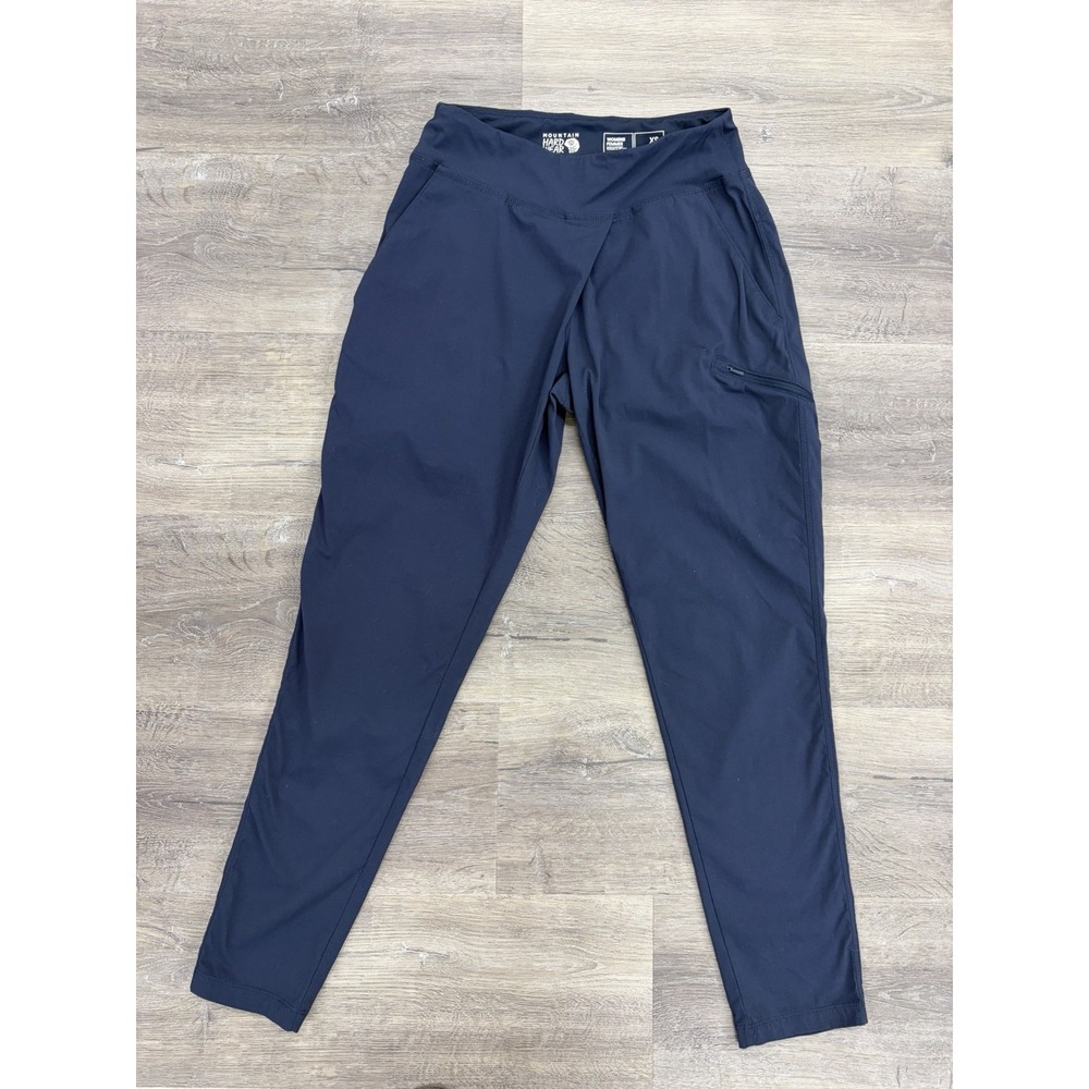 Mountain Hardwear Women's XSmall DYNAMA PULL-ON Stretch PANTS UPF 50 $85 Navy